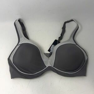 Natori Zen Contour Convertible Sports Bra, Women's Size 34C - Feather Grey